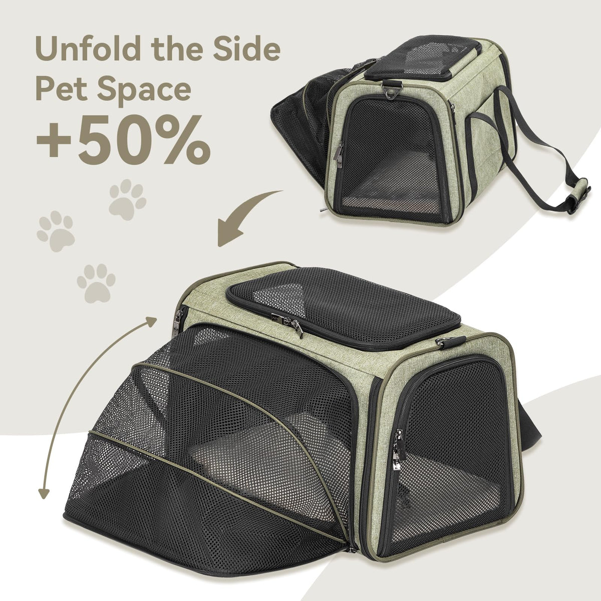 Expandable Cat Carrier Y103