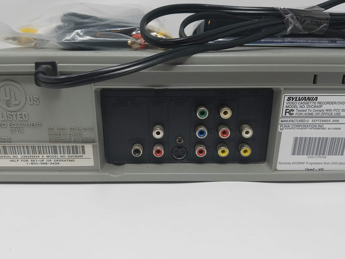 DVD Player and VCR Combo L6594