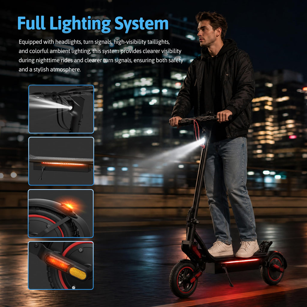 500W Electric Scooter with 10" Tires U6502