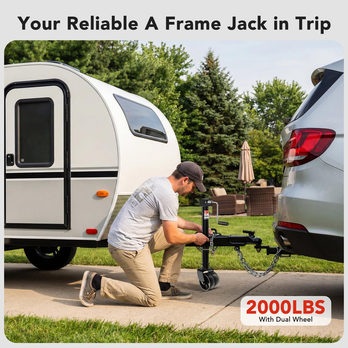 A-Frame Trailer Jack 2-in-1 G102540