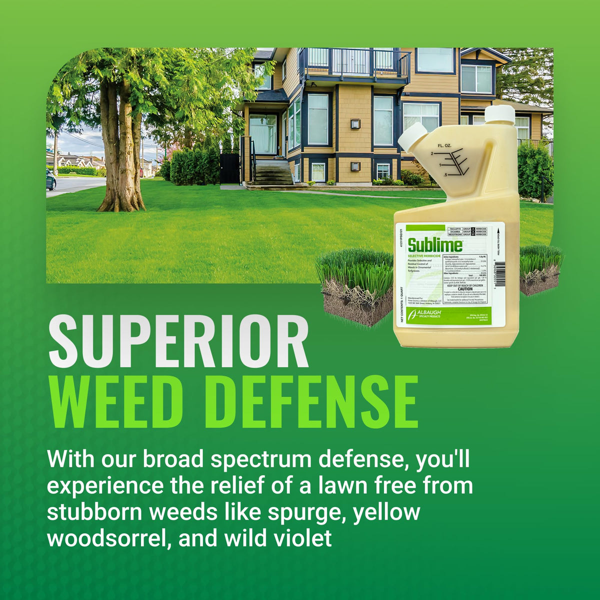 Weed Killer, 1 Quart O181418