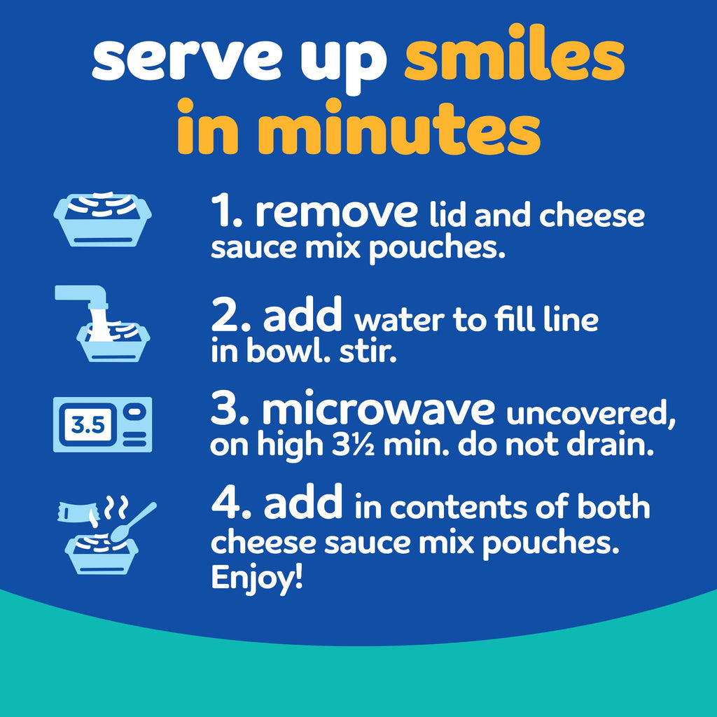 Mac and Cheese Dinner 3.5 oz P123