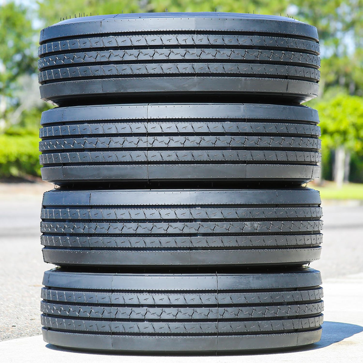 4 x ST205/75R15 All Season 14 Ply All Steel Tires Q989698