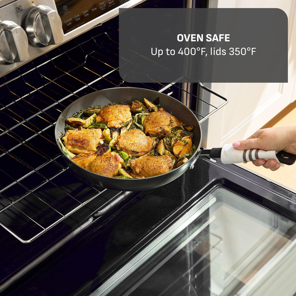 12-Piece Ceramic Nonstick Cookware Set F21960