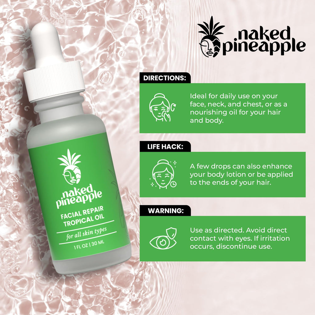 Multi-Use Facial Oil 1 oz Bottle R99003