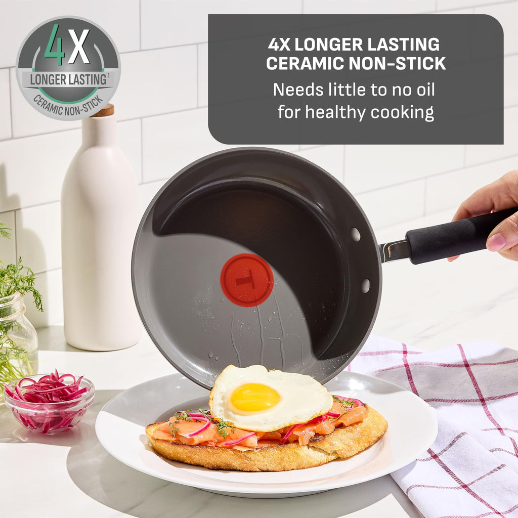 12-Piece Ceramic Nonstick Cookware Set F21960