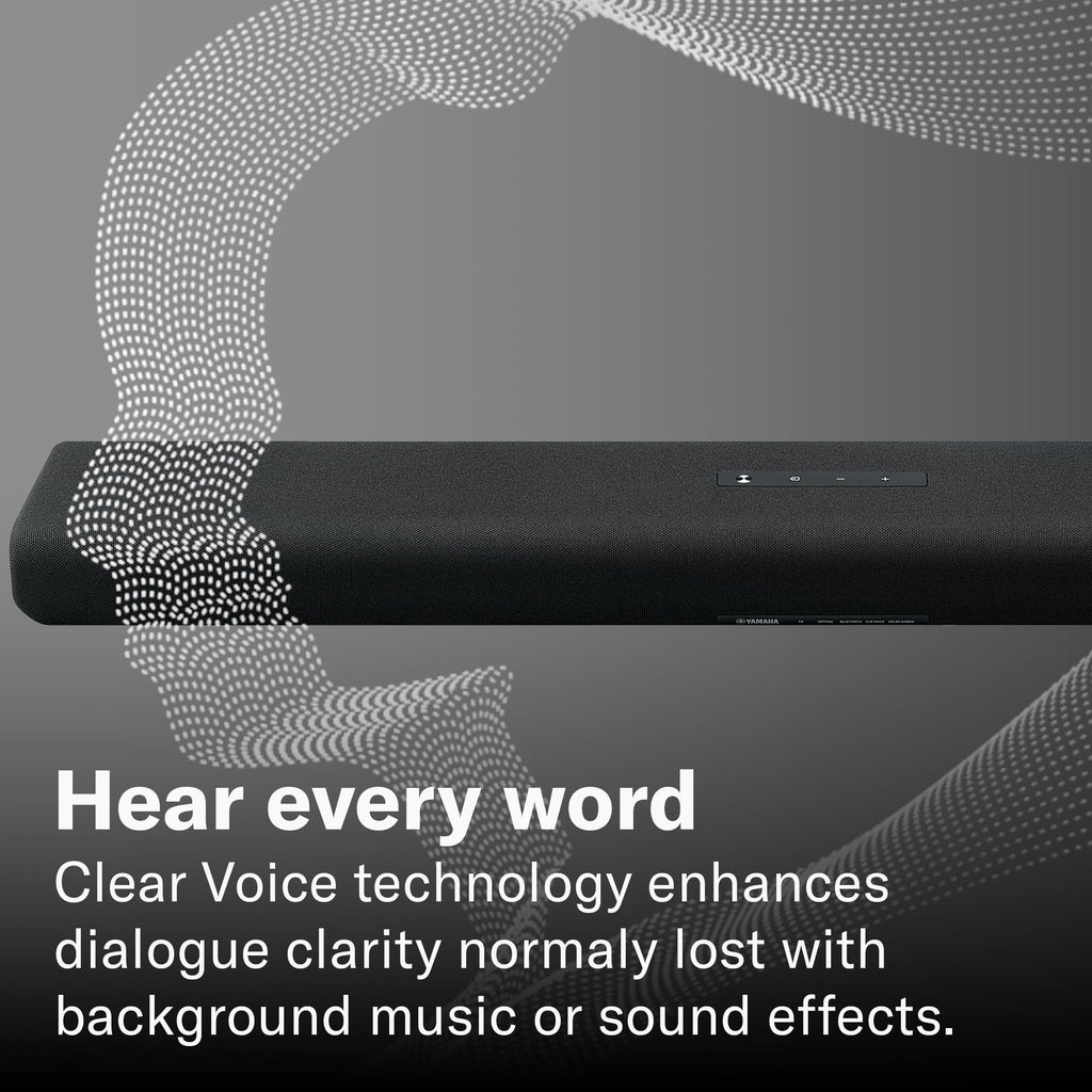 Black Sound Bar with Wireless Subwoofer X822909