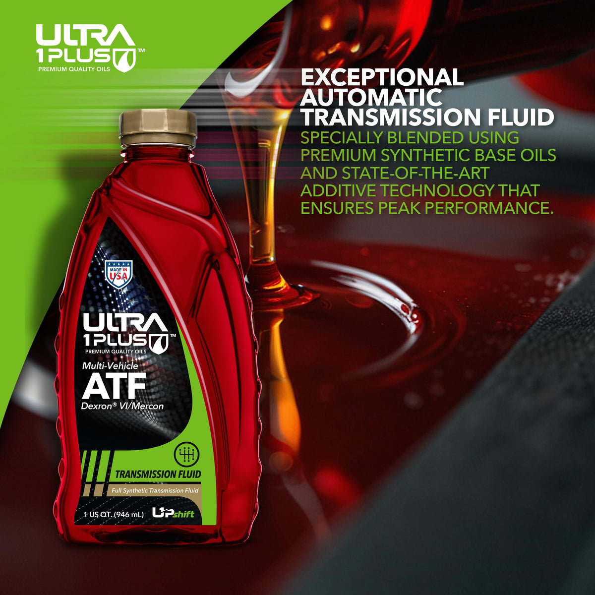 Full Synthetic Multi-Vehicle Transmission Fluid 1 Gallon B6121