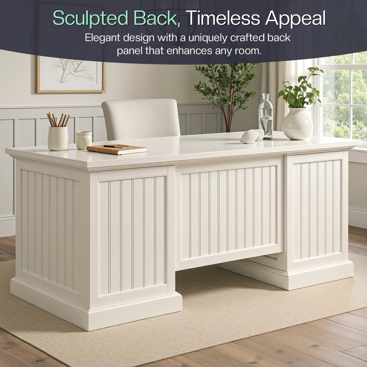 68" Executive Desk F3079