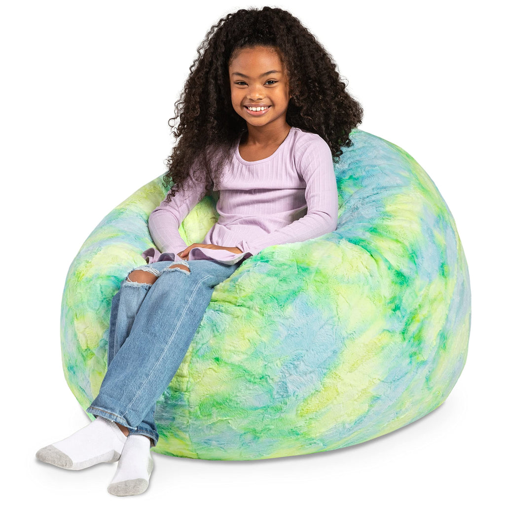 Faux Fur Bean Bag Chair J145