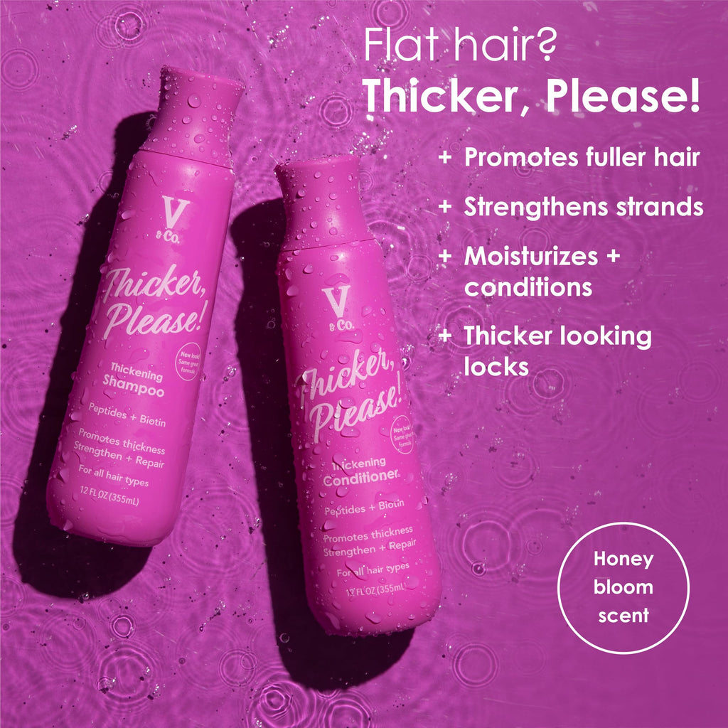 Sulfate Free Biotin Coconut Oil Shampoo & Conditioner Set J994
