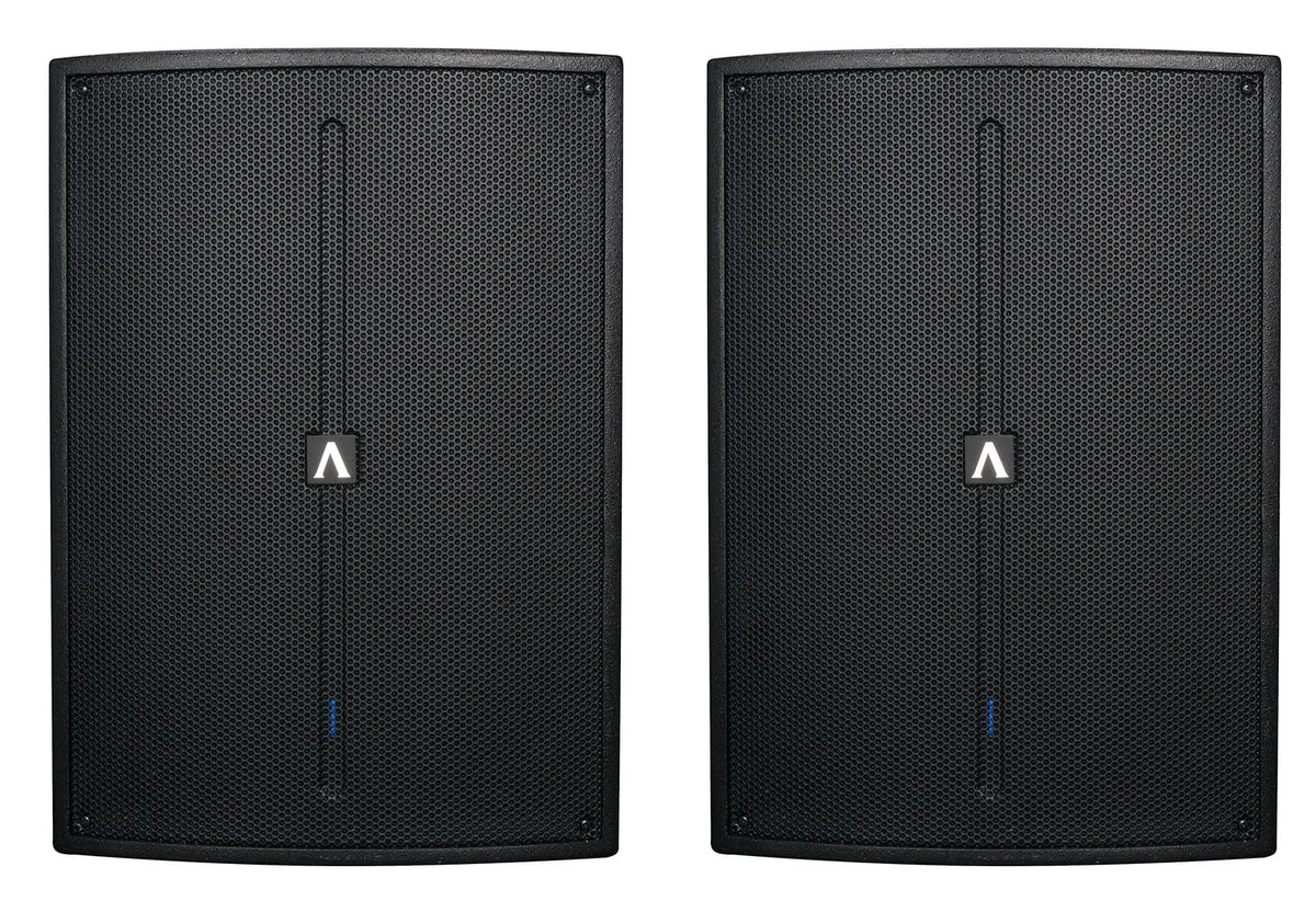 18" 1600W Powered PA Subwoofers, 2-Piece W4000