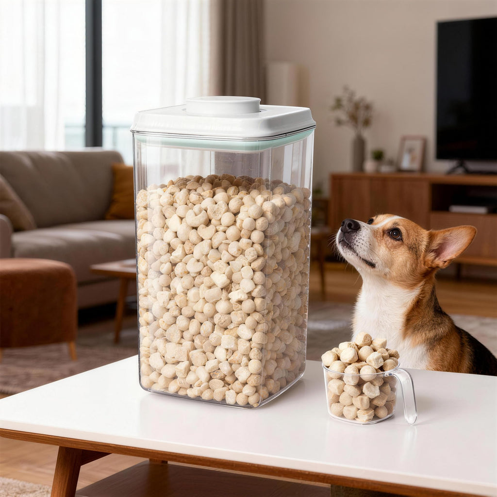 4L Airtight Dog Food Storage Container with Scoop C66319