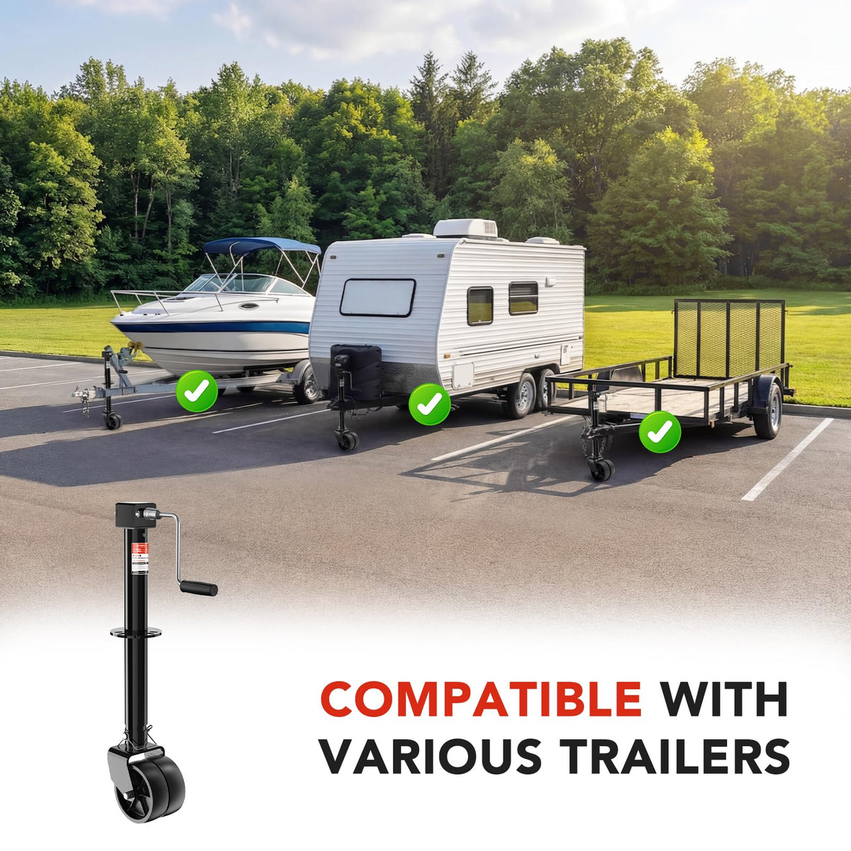 A-Frame Trailer Jack 2-in-1 G102540