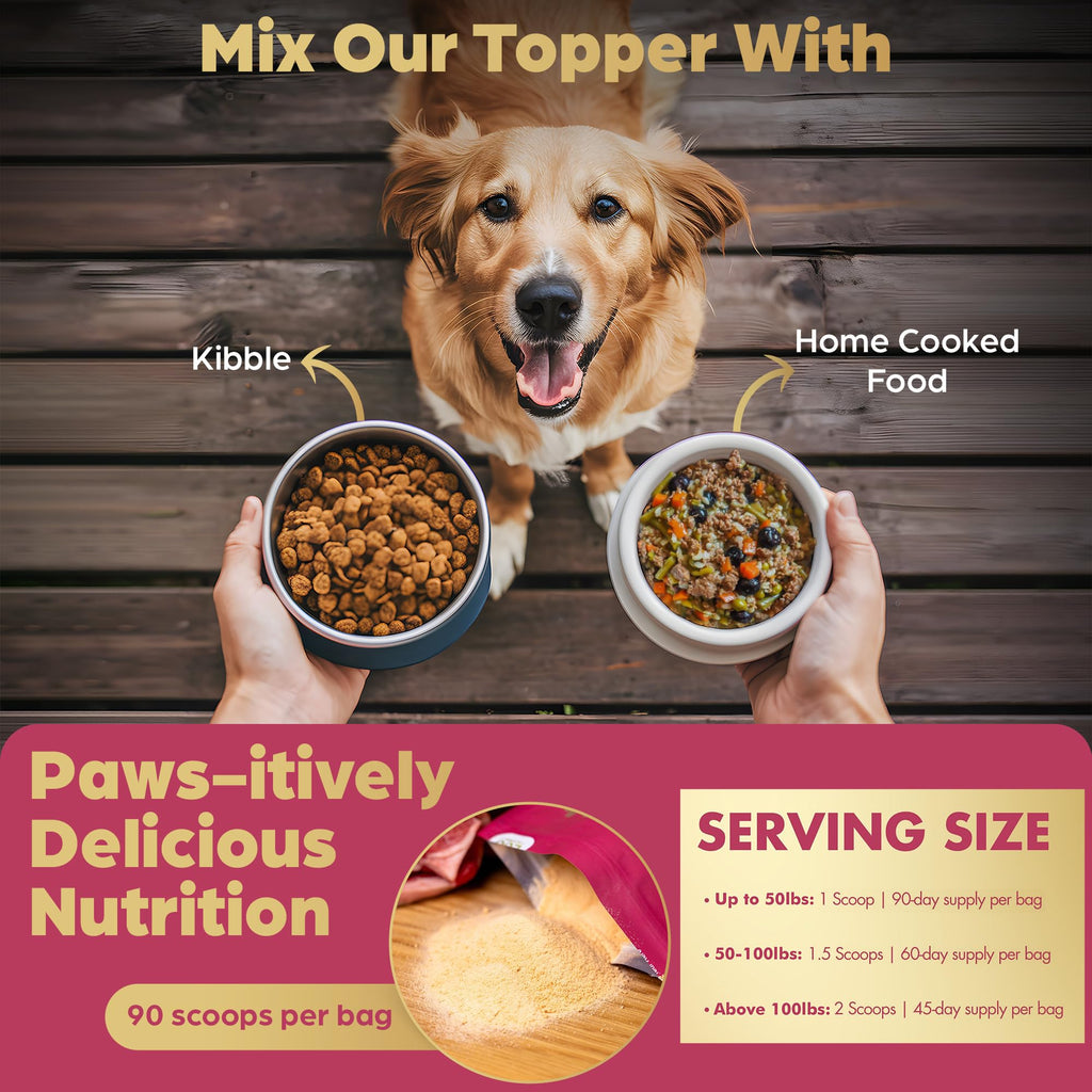 Beef Organ Bone Broth Meal Topper for Dogs C901