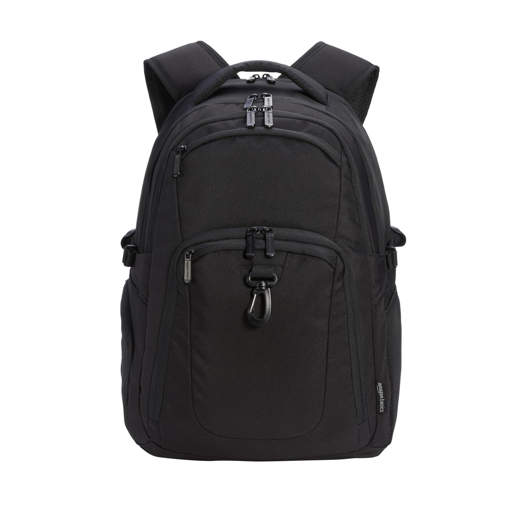 Black Water Resistant Laptop Backpack Y659