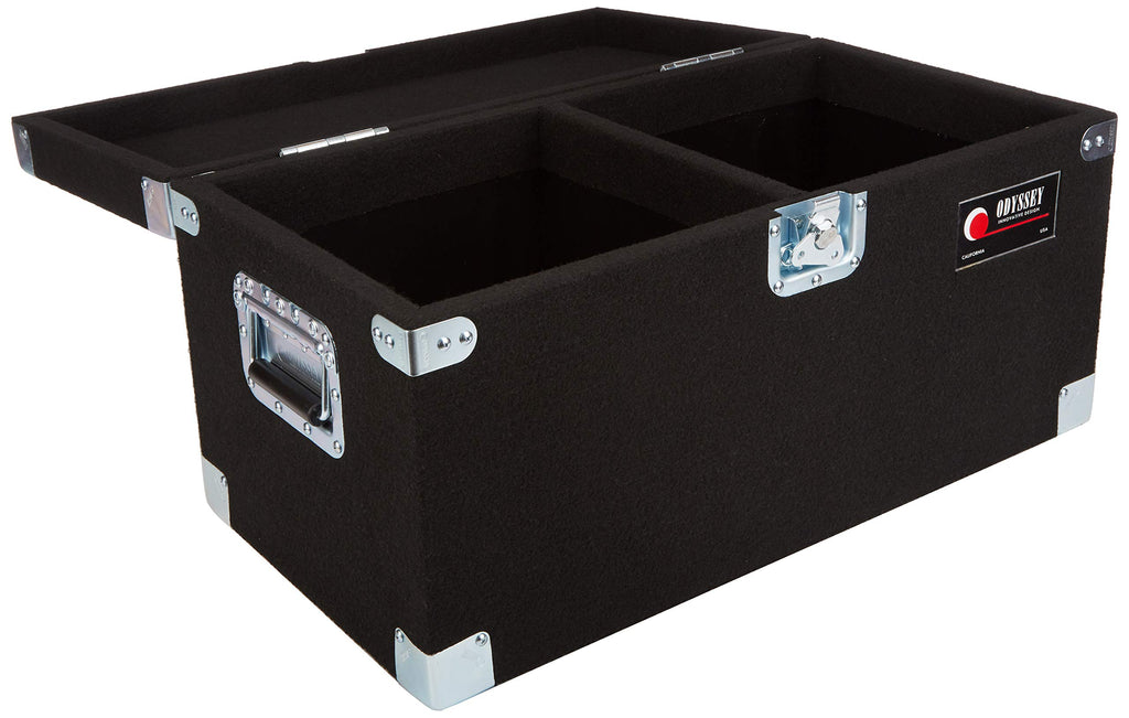 Carpeted LP Case with Recessed Hardware H814948