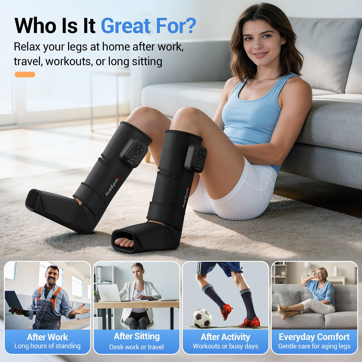 Air Compression Leg Massager D89766