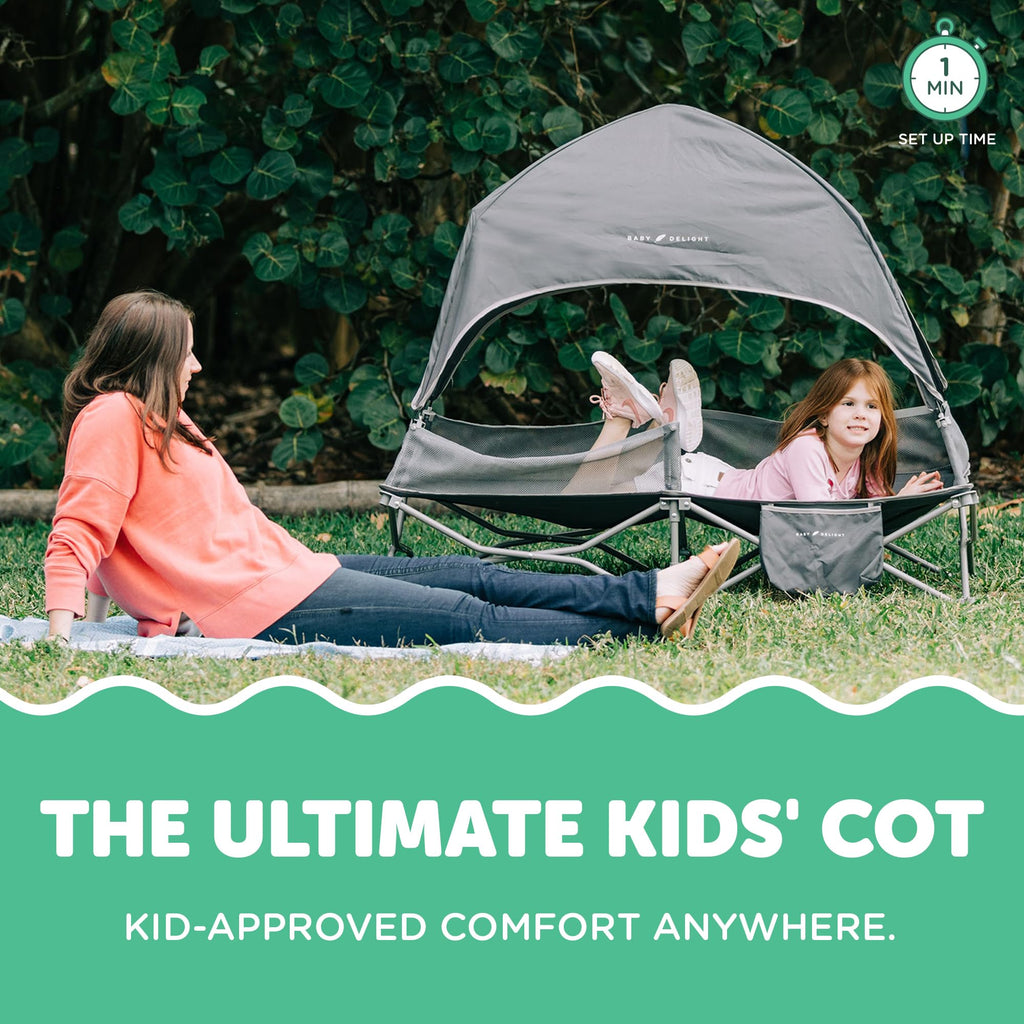 Portable Cot Grey W62414