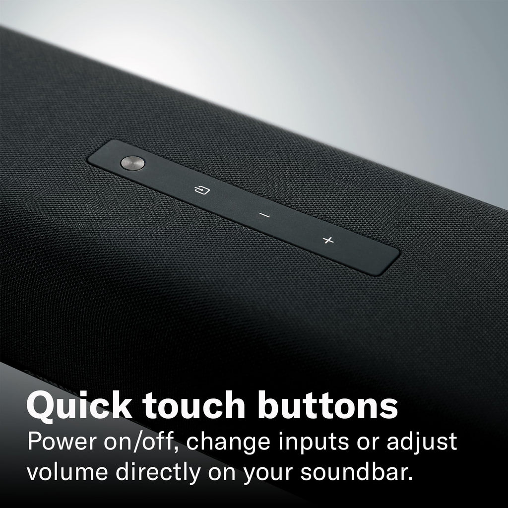 Black Sound Bar with Wireless Subwoofer X822909