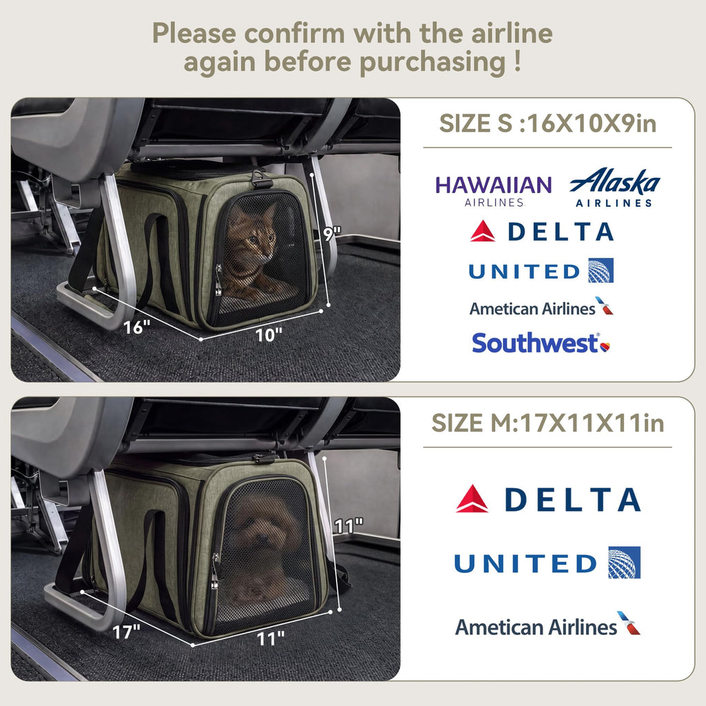 Expandable Cat Carrier Y103
