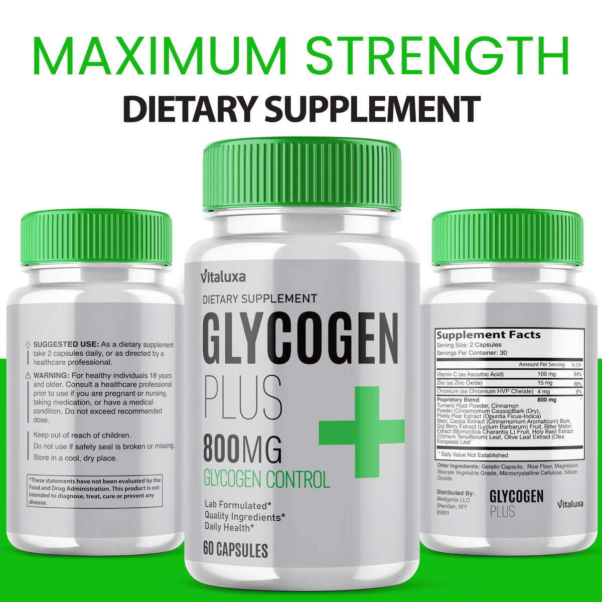 800mg Vitamin Supplement 180 Capsules Q31910