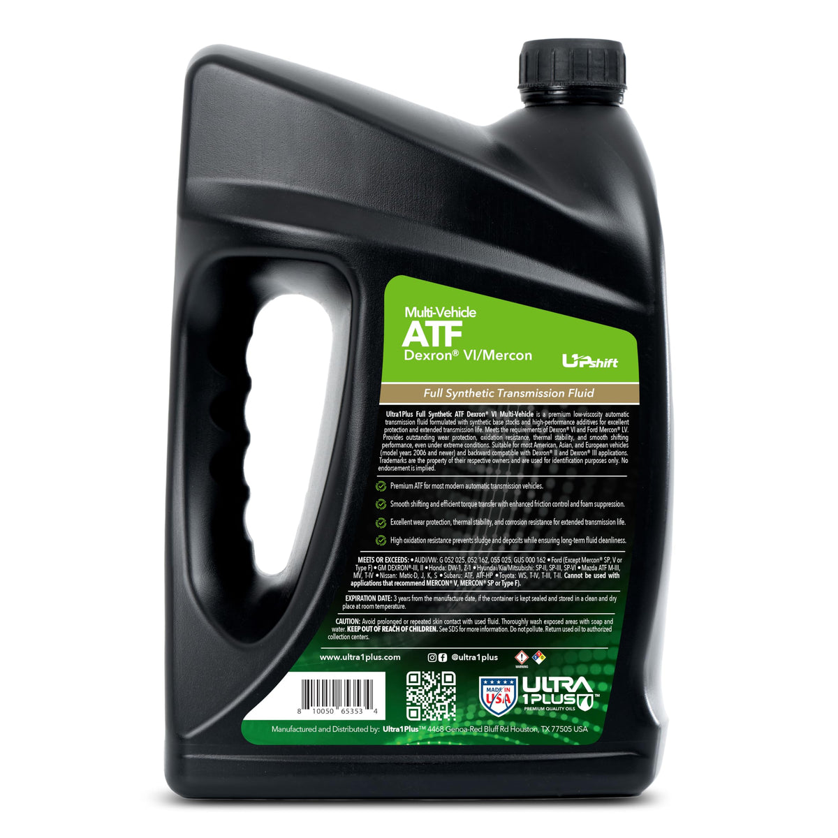 Full Synthetic Multi-Vehicle Transmission Fluid 1 Gallon B6121