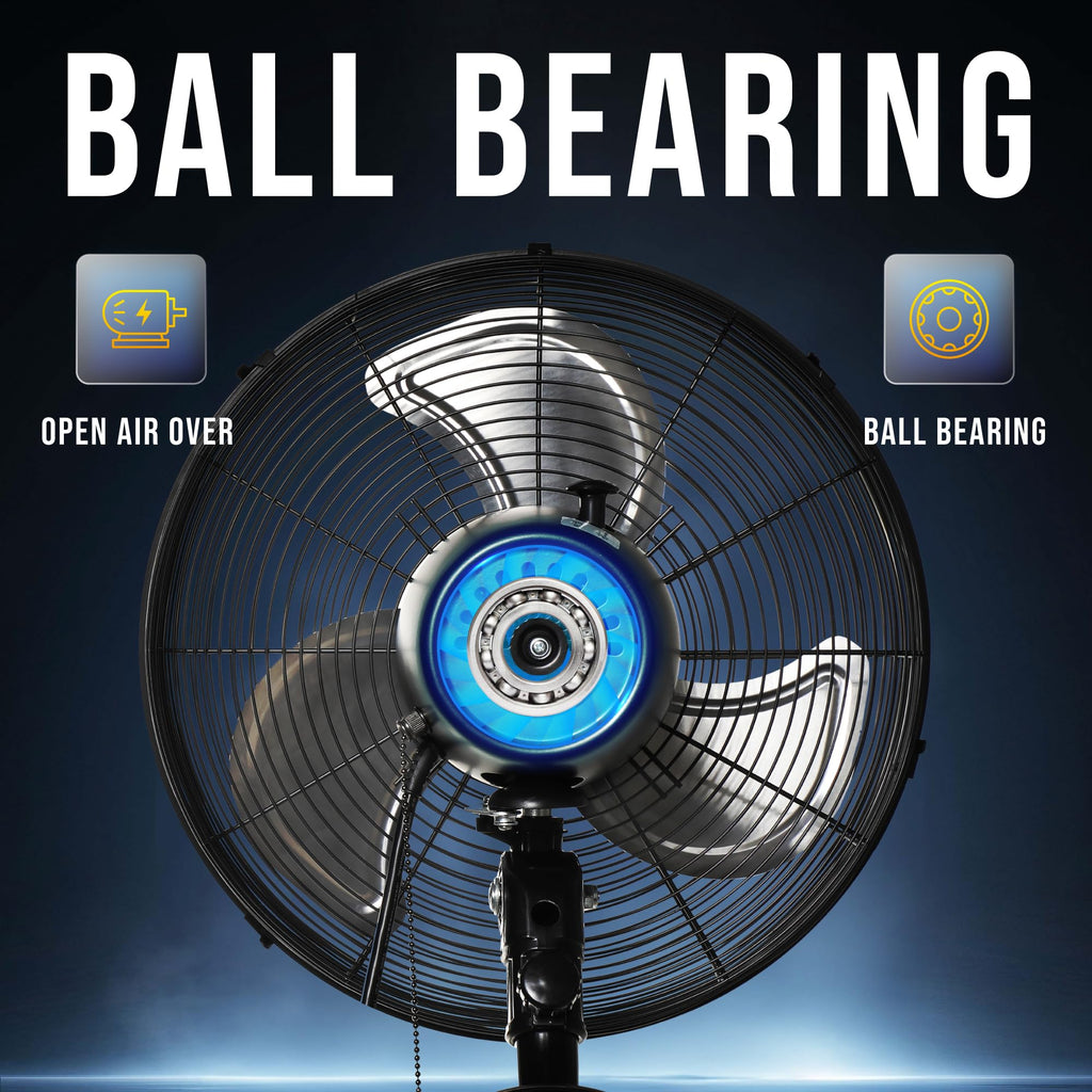 20 Inch High-Velocity Oscillating Wall Fan B118054