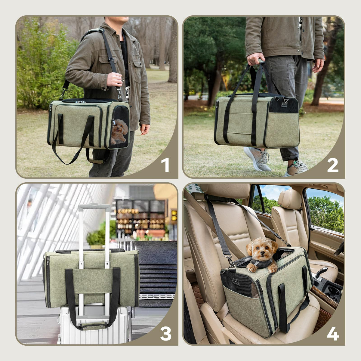 Expandable Cat Carrier Y103