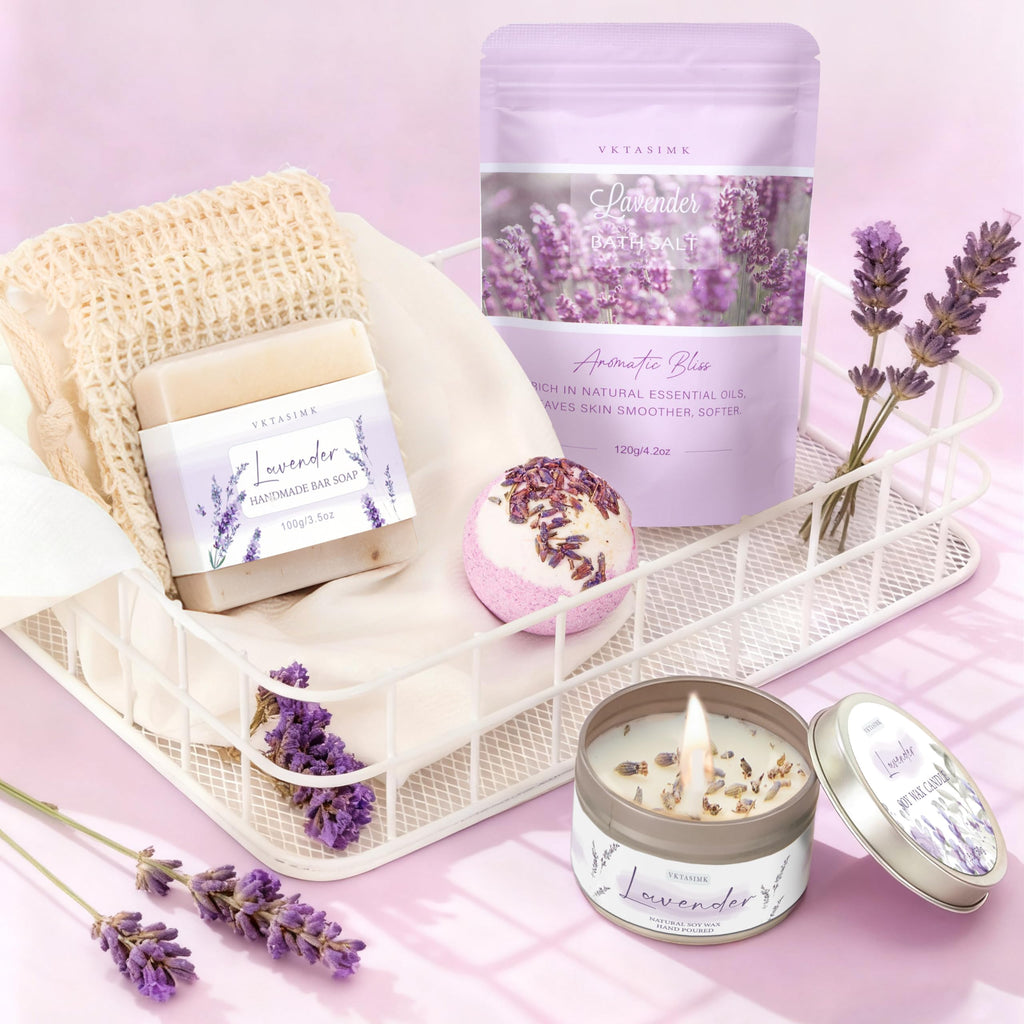 Lavender Relaxing Home Spa Set J35714