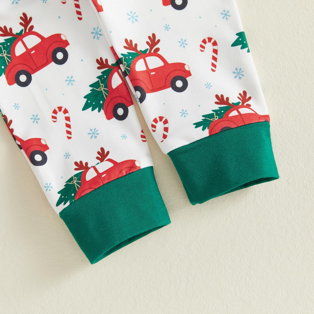 My First Christmas Baby Boy Outfit Romper Pants Hat J777