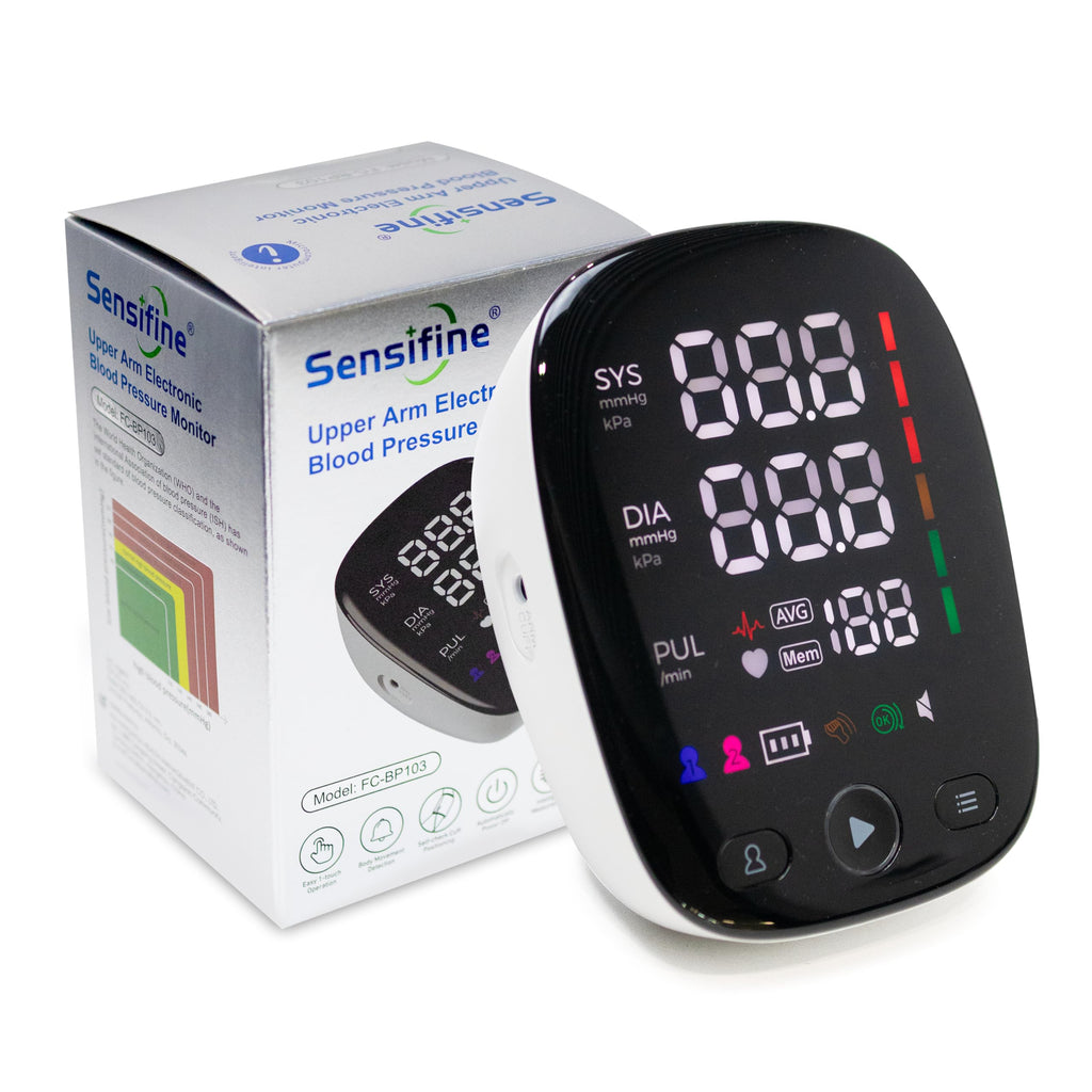 Upper Arm Blood Pressure Monitor with Adjustable Large Cuff Y485760