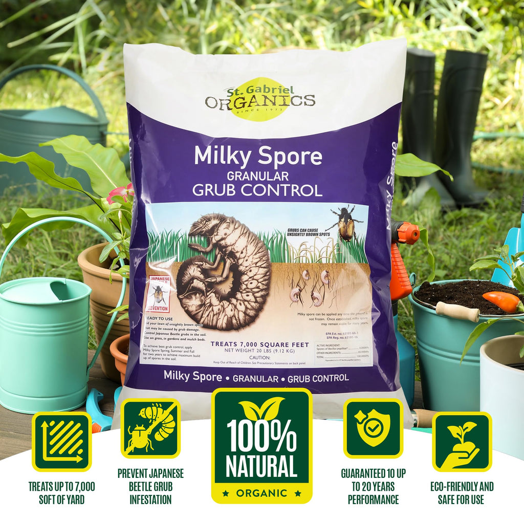 Milky Spore Grub Control Mix Pest Controller 2 Pack L265548