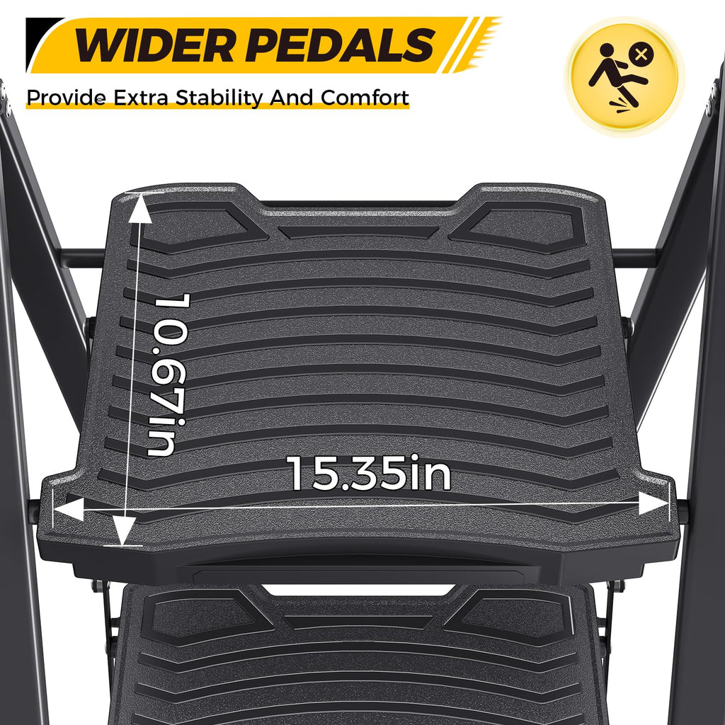 2 Folding Steel Step Ladder with Handrail C253