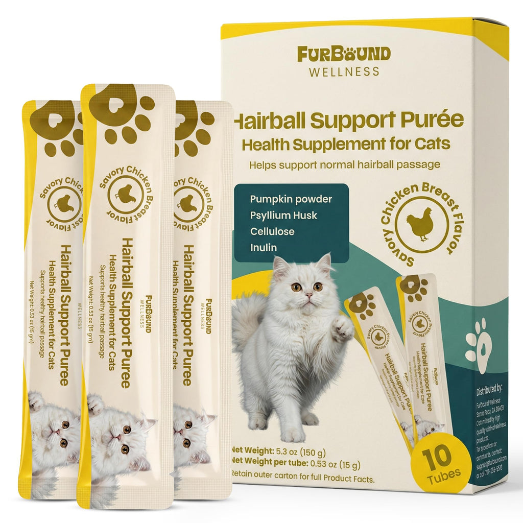 Cat Hairball Support Puree with Pumpkin Powder R314747