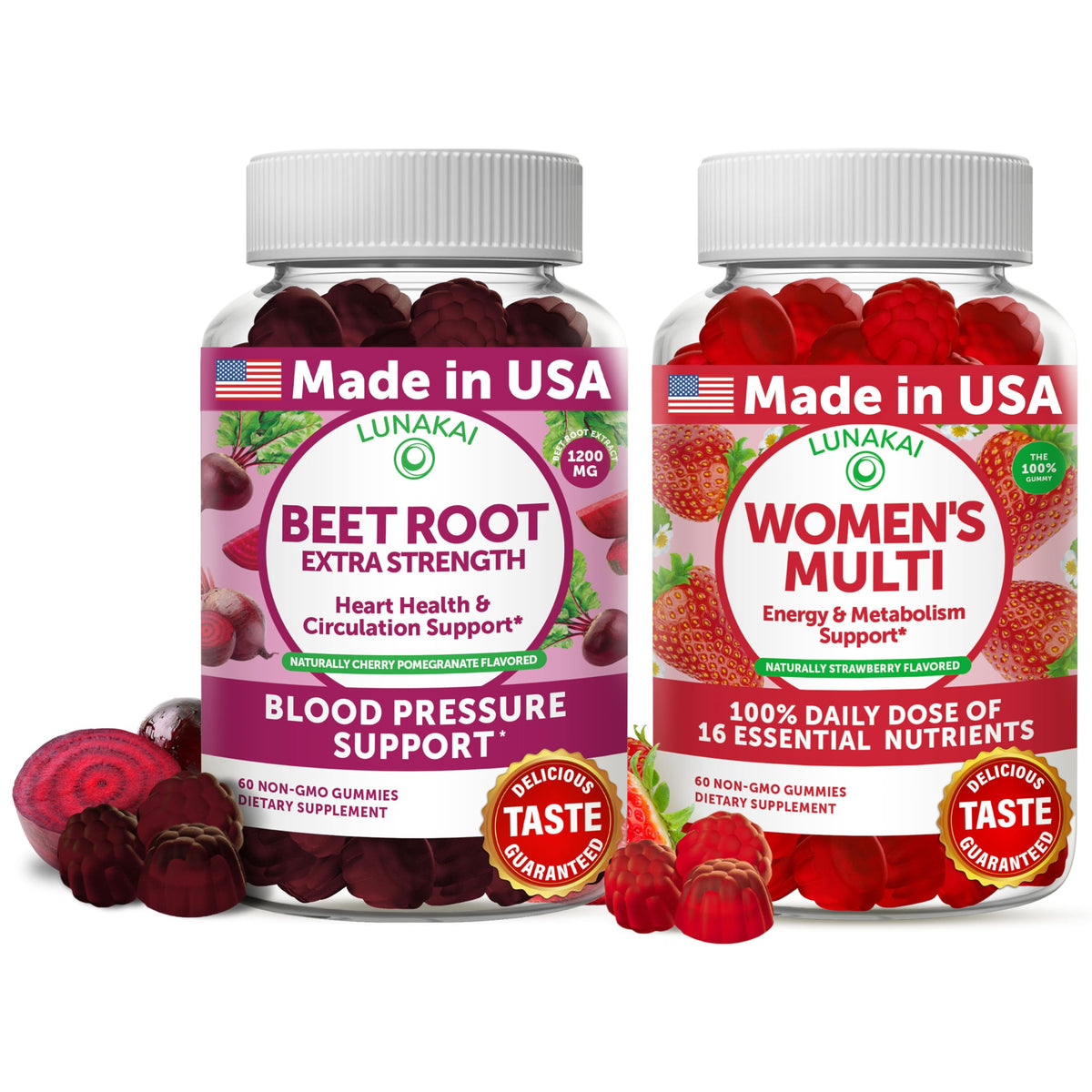 Beet Root and Multivitamin Gummies M462845