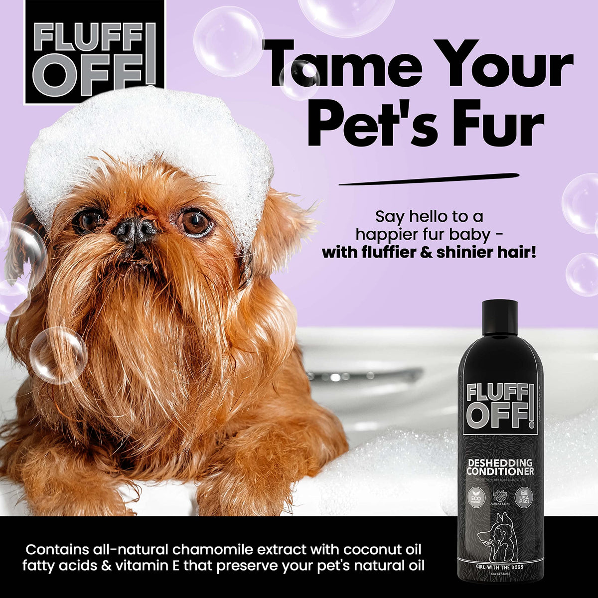Deshedding Dog & Cat Conditioner B62871