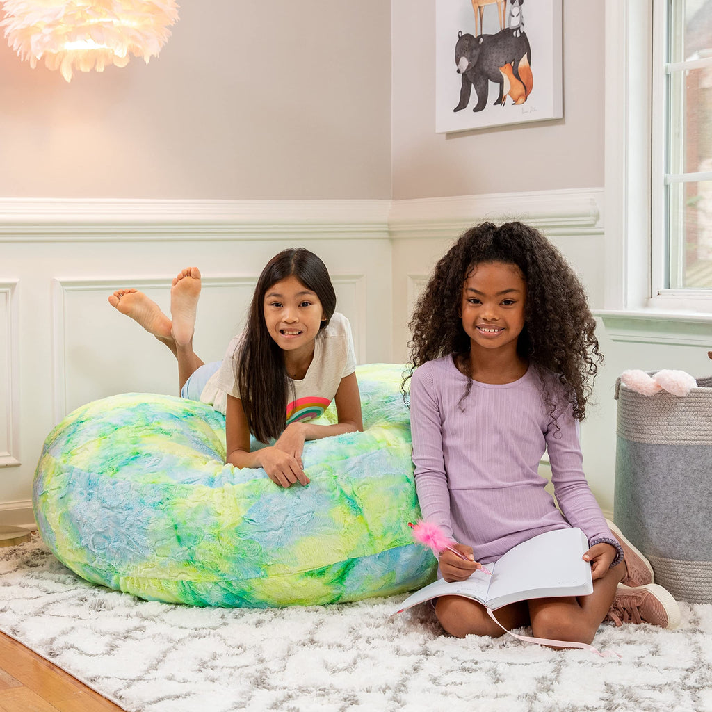 Faux Fur Bean Bag Chair J145